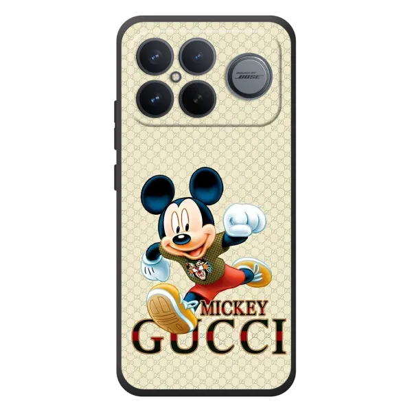 Чехол с принтом «Mikki Gucci» для Xiaomi Poco F8 Ultra Чехол с принтом «Mikki Gucci» для Xiaomi Poco F8 Ultra