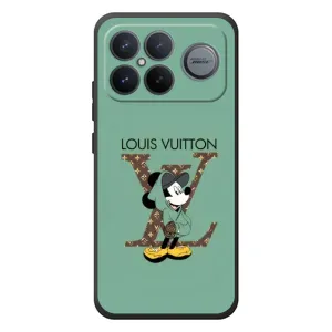 Чехлы Луи Витон для Xiaomi Poco F8 Ultra (AlphaPrint - LOUIS VUITTON) (Микки Маус LV)