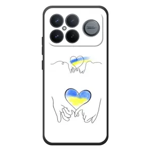 Чохол з принтом «Мир Україні» для Xiaomi Poco F8 Ultra