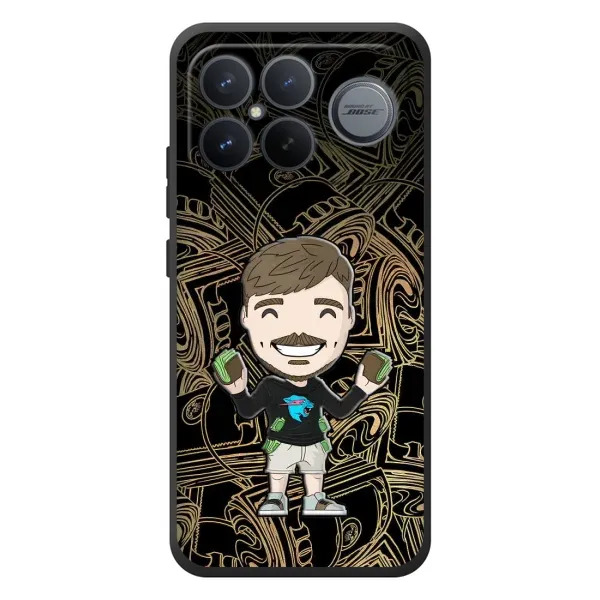 Чохол з принтом «Mister Beast» для Xiaomi Poco F8 Ultra