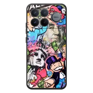 Чехлы с крутыми принтами для Xiaomi Poco F8 Ultra - (PREMIUMPrint) (Monopoly man)