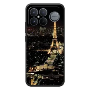 Чохол Ейфелева Вежа Xiaomi Poco F8 Ultra - (AlphaPrint) (Нічний Париж)