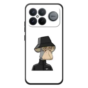Чехлы с Обезьянами NFT для Xiaomi Poco F8 Ultra (AlphaPrint) (обезьяна NFT Adidas)