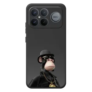 Чехлы с Обезьянами NFT для Xiaomi Poco F8 Ultra (AlphaPrint) (Обезьяна NFT)