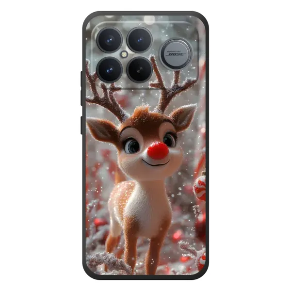 Чохол з принтом «Олень з носом» для Xiaomi Poco F8 Ultra
