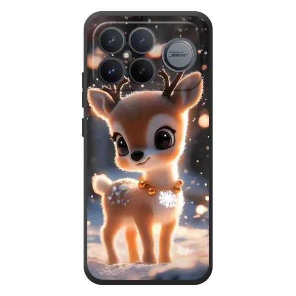 Чохол з принтом «Оленятко» для Xiaomi Poco F8 Ultra
