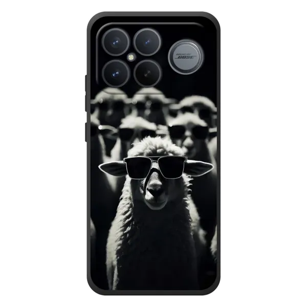 Чехол с принтом «Овечка в очках» для Xiaomi Poco F8 Ultra Чехол с принтом «Овечка в очках» для Xiaomi Poco F8 Ultra