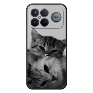 Чехол с принтом «Пара котов» для Xiaomi Poco F8 Ultra
