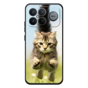 Чохол з принтом «Прижок кота» для Xiaomi Poco F8 Ultra