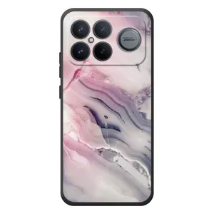 Мраморний чехол на Xiaomi Poco F8 Ultra (VPrint) (Пурпурний Мрамор)