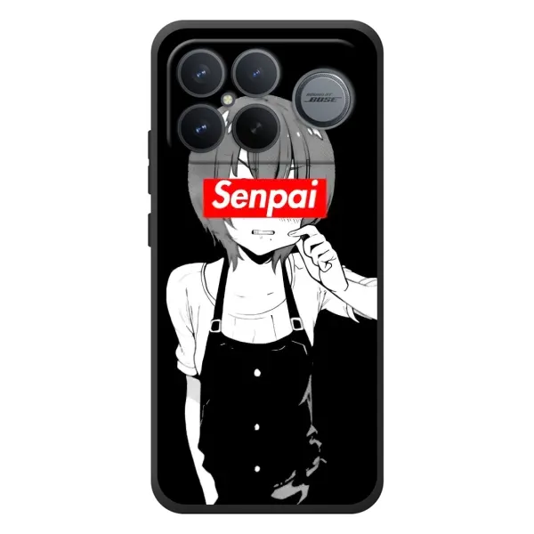 Чехол с принтом «Senpai» для Xiaomi Poco F8 Ultra Чехол с принтом «Senpai» для Xiaomi Poco F8 Ultra
