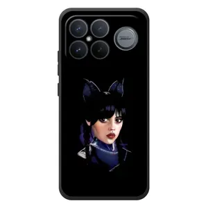 Чохли Венсдей на Xiaomi Poco F8 Ultra Уенсдей (AlphaPrint) (серйозна Венздей)
