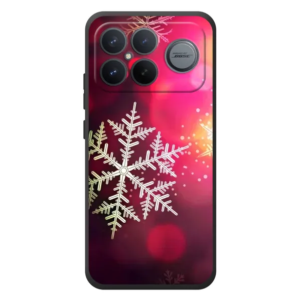 Чехол с принтом «Снежинка» для Xiaomi Poco F8 Ultra