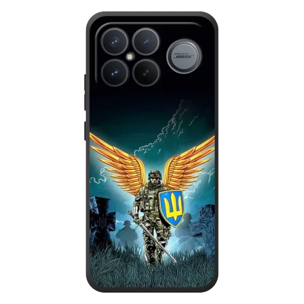 Чохол з принтом «Солдат ЗСУ» для Xiaomi Poco F8 Ultra