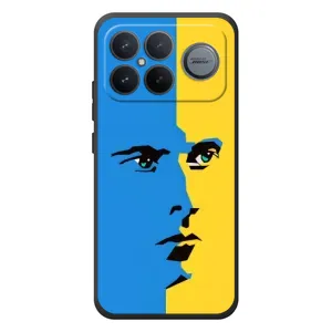 Украинские Чехлы для Xiaomi Poco F8 Ultra с картинкой УПА (AlphaPrint) (Степан Бандера)