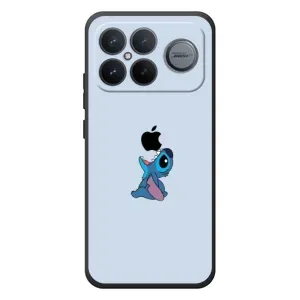 Чохол з принтом Стіч на Xiaomi Poco F8 Ultra (Stitch apple)