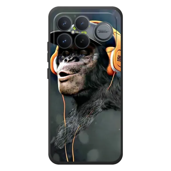 Чехол с принтом «В наушниках» для Xiaomi Poco F8 Ultra Чехол с принтом «В наушниках» для Xiaomi Poco F8 Ultra