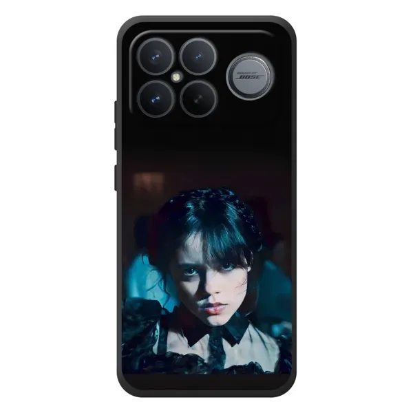 Чохол з принтом «погляд Венздей» для Xiaomi Poco F8 Ultra