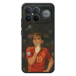 Чохол з футболістом Ламін Ямаль Xiaomi Poco F8 Ultra (Ямаль аніме)