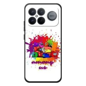 Чехол Амонг Ас для Xiaomi Poco F8 Ultra (AlphaPrint) (Яркий АмонгАс)