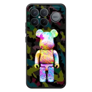 Чехлы для Xiaomi Poco F8 Ultra - Bearbrick Louis Vuitton (PREMIUMPrint) (Яркий Bearbrick)