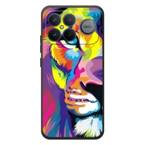 Чохол з принтом «Яскравий Лев» для Xiaomi Poco F8 Ultra