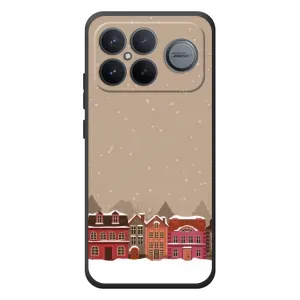 Чехол с принтом «Зимний город» для Xiaomi Poco F8 Ultra