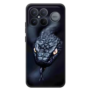 Чехол с картинкой «Хищники» для Xiaomi Poco F8 Ultra (Черная змея)