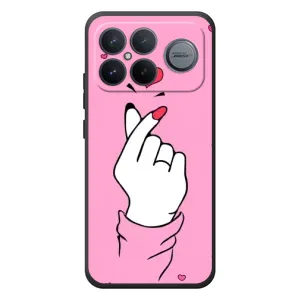 Чохол з принтом для Xiaomi Poco F8 Ultra (AlphaPrint - Знак сердечка)