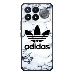 Чехлы Адидас для Xiaomi Poco F9 Pro (AlphaPrint) (Адидас на мраморе)