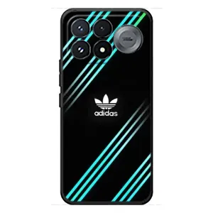 Чехлы Адидас для Xiaomi Poco F9 Pro (AlphaPrint) (Адидас с полосами)