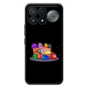 Чохли Амонг Ас для Xiaomi Poco F9 Pro (AlphaPrint) (Амонг-ас)