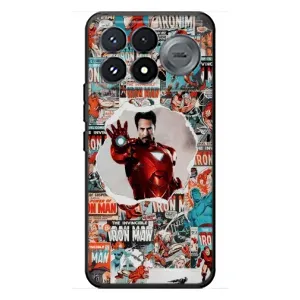 Чехлы с героями Марвел Xiaomi Poco F9 Pro (VPrint) (Айронмен)
