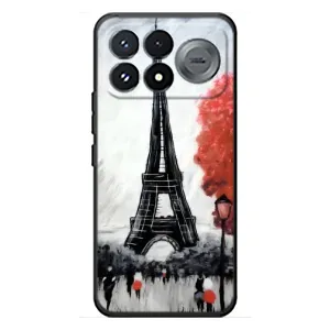 Чохол Ейфелева Вежа Xiaomi Poco F9 Pro - (AlphaPrint) (Вежа в Парижі)