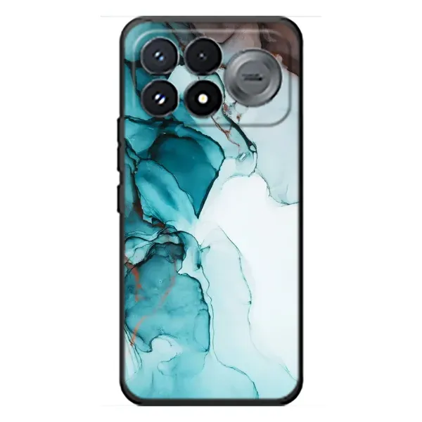 Чохол з принтом «Бірюзовий мрамор» для Xiaomi Poco F9 Pro