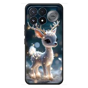 Яскравий чохол для Xiaomi Poco F9 Pro з Зимові Оленята