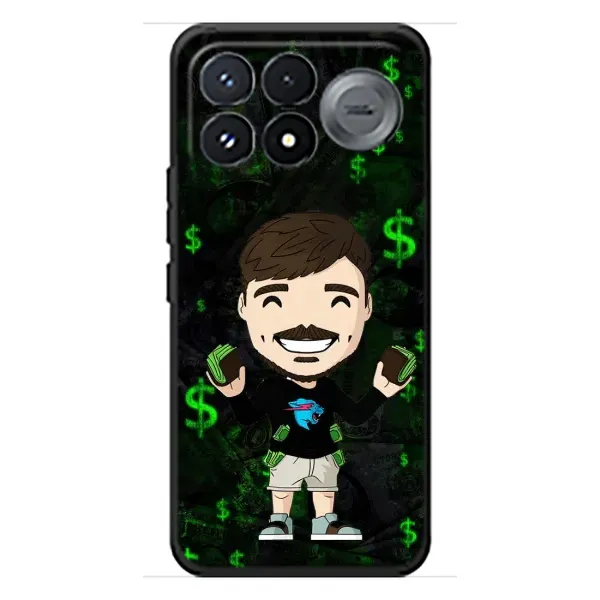 Чехол с принтом «Блогер Beast» для Xiaomi Poco F9 Pro