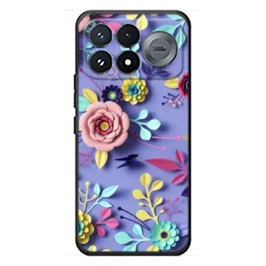 Чехлы с Цветами для Xiaomi Poco F9 Pro (VPrint) (Цветочный дизайн)