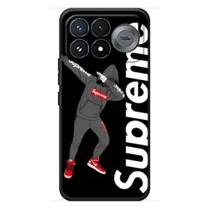 Чехол для Xiaomi Poco F9 Pro с картинкой Supreme (AlphaPrint) (Деб Суприм)