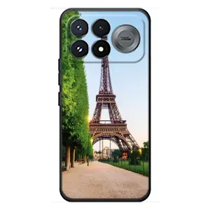 Чохол Ейфелева Вежа Xiaomi Poco F9 Pro - (AlphaPrint) (Дорога до Парижу)