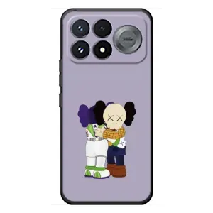 Чехлы для Xiaomi Poco F9 Pro - Bearbrick Louis Vuitton (PREMIUMPrint) (Дружба Беарбрик)
