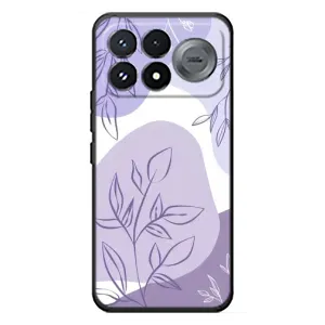 Чехол с принтом «Фиолетовые листья абстракция» для Xiaomi Poco F9 Pro