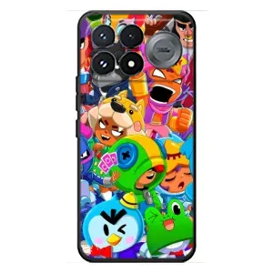 Чехлы Brawl Stars для Xiaomi Poco F9 Pro (AlphaPrint) (Герои Бравл Старс)