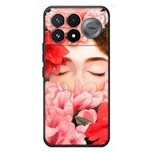 Чохол з принтом «Очі в квітах» для Xiaomi Poco F9 Pro