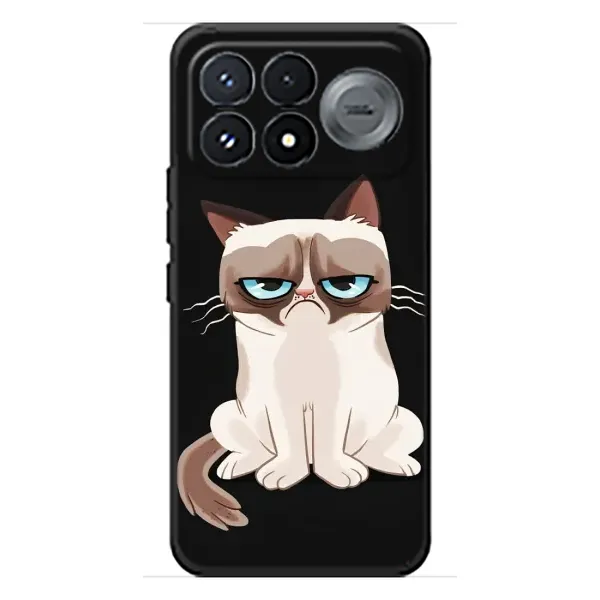 Чехол с принтом «Грустный кот» для Xiaomi Poco F9 Pro