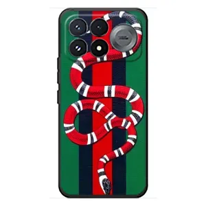Чехлы ГУЧЧИ для Сяоми Поко Ф9 Про (AlphaPrint) (Gucci змия)