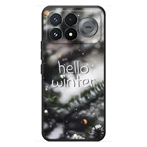 Новорічні, Святкові Чохли для Xiaomi Poco F9 Pro - 2024 год (Hello winter)