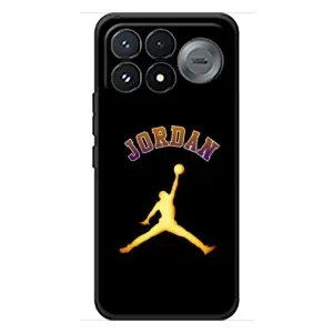 Чехлы для Xiaomi Poco F9 Pro - с картинкой JORDAN (AlphaPrint) (Jordan Gold)