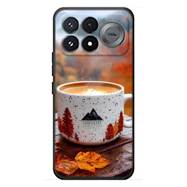 Чохол з принтом «Кава на природі» для Xiaomi Poco F9 Pro