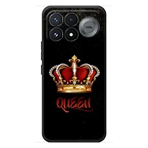 Чехол с Короной Сяоми Поко Ф9 Про - (AlphaPrint) (Корона короля)